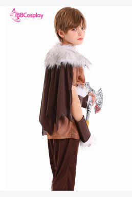 Trang Phục Viking Trẻ Em - Màu Nâu