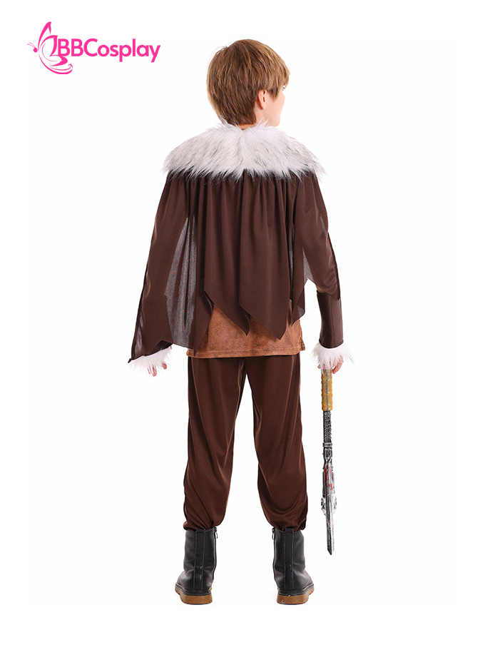 Trang Phục Viking Trẻ Em - Màu Nâu