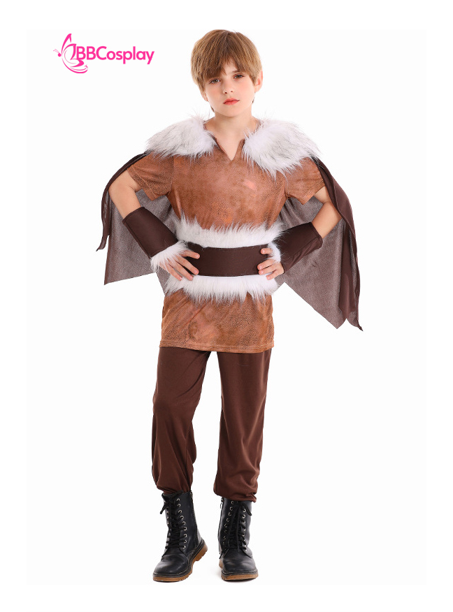 Trang Phục Viking Trẻ Em - Màu Nâu