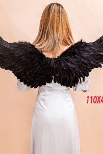 Tất cả sản phẩm Cánh Ác Quỷ Lông Ngỗng Đen 105X43Cm Cánh Ác Quỷ Lông Ngỗng Đen 105X43Cm