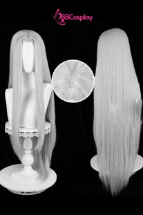 Tóc Cổ Trang Bạc 100Cm Mẫu Mới Kiểu Nam Thần