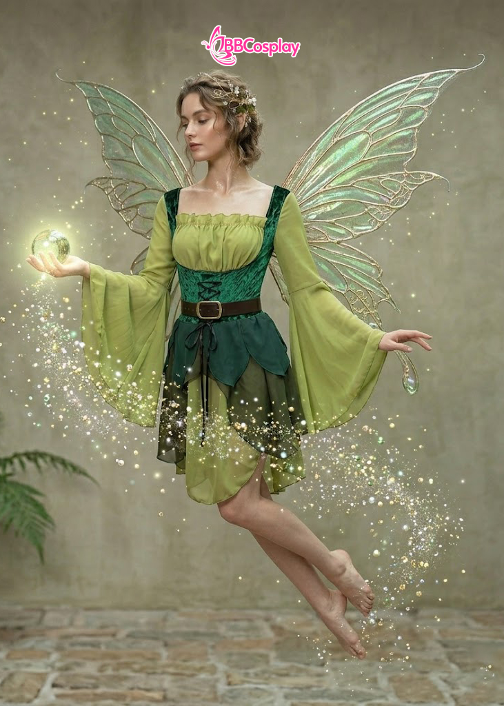 Trang Phục Tinker Bell Xinh Đẹp - Trang Phục Hoá Trang Tiểu Tiên Nữ