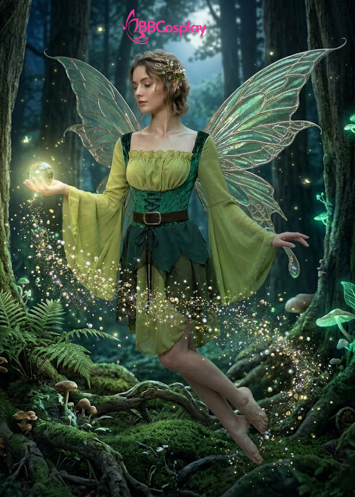 Trang Phục Tinker Bell Xinh Đẹp - Trang Phục Hoá Trang Tiểu Tiên Nữ