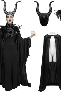 Trang Phục Hóa Trang Maleficent Huyền Bí Gồm 4 Món - Đồ Halloween