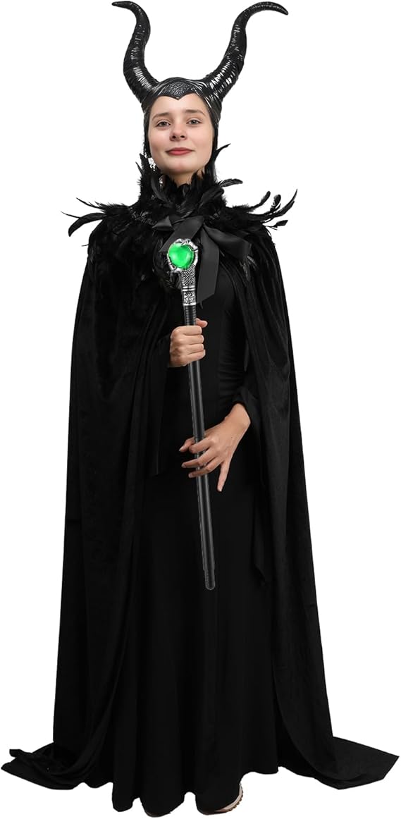 Đồ Hóa Trang Maleficent Huyền Bí Gồm 4 Món - Trang Phục Halloween