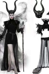 Trang Phục Hóa Trang Maleficent Sexy Quyến Rũ Gồm 4 Món - Đồ Halloween