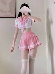 Seifuku Sexy Đồng Phục Nữ Sinh Sexy Hồng