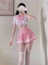 Seifuku Sexy Đồng Phục Nữ Sinh Sexy Hồng