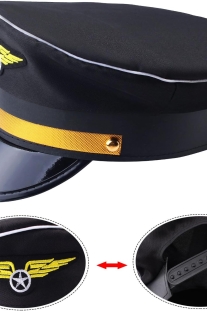 Nón Phi Công - Cosplay Anh Phi Công Đẹp Trai Ở Sân Bay