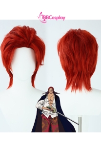 Tóc Giả Đỏ Vuốt Ngược Kiểu Shank Hải Tặc