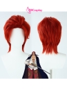 Tóc Giả Đỏ Vuốt Ngược Kiểu Shank Hải Tặc