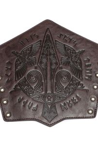 Giáp Tay Chiến Binh Khắc Hoa Văn Hiệp Sĩ - Màu Nâu Đậm