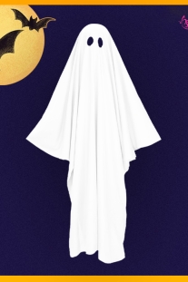 Trang Phục Bóng Ma - Màu Trắng