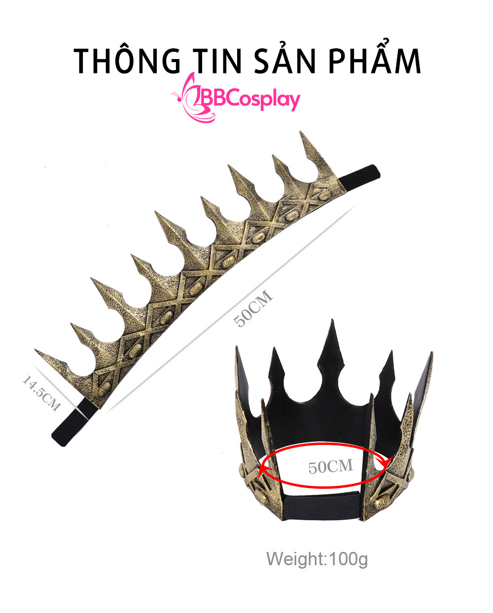 Vương Miện Eva - Mẫu Vàng Đồng