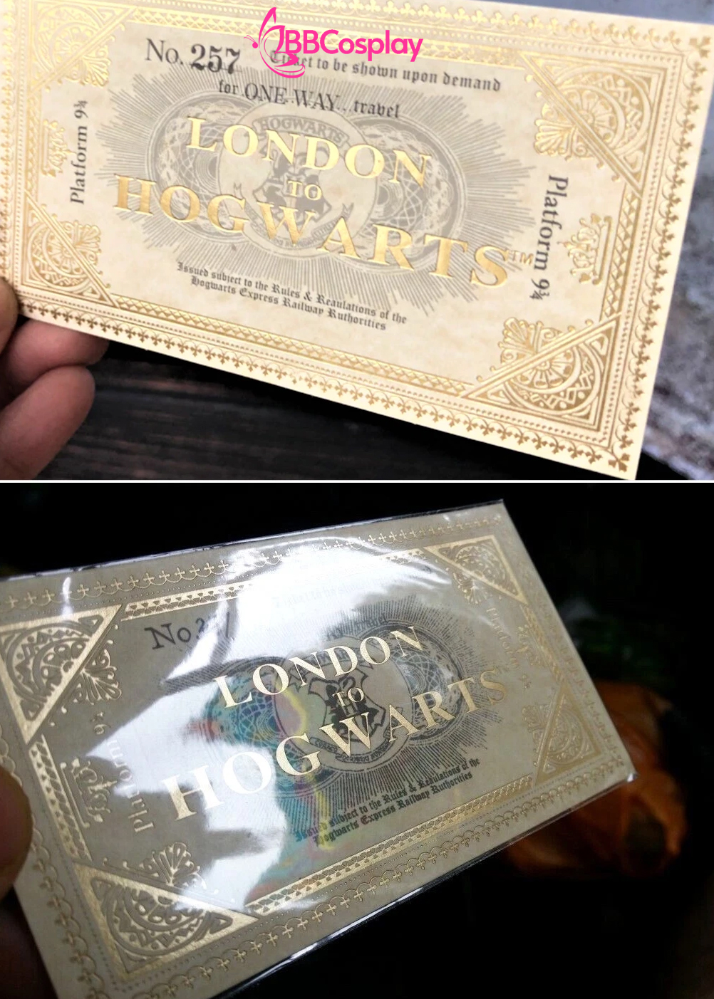 Vé Tàu LONDON Đến HOGWARTS - Phim Harry Potter