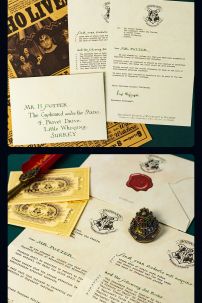 Thư Mời Nhập Học Hogwarts - Phim Harry Potter