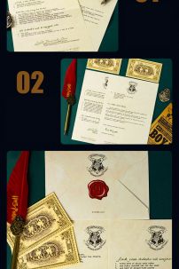 Thư Mời Nhập Học Hogwarts - Phim Harry Potter