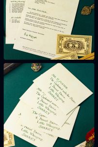 Thư Mời Nhập Học Hogwarts - Phim Harry Potter