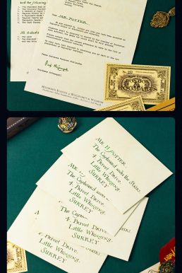 Thư Mời Nhập Học Hogwarts - Phim Harry Potter