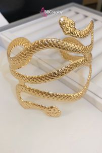 Vòng Bắp Tay Rắn Nữ Hoàng Ai Cập - Màu Vàng