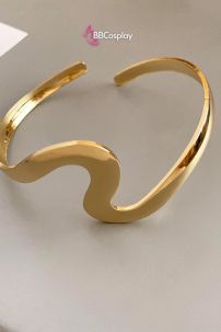 Phụ Kiện Hy Lạp - Ai Cập - Vòng Bắp Tay Lượn Lượn Hình Chữ S