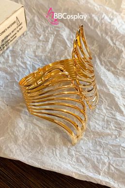 Phụ Kiện Hy Lạp - Ai Cập - Vòng Tay Cánh Thiên Thần - Màu Vàng