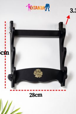 Giá Để Kiếm Treo Tường Tiêu Chuẩn 3 Tầng Hình Rồng