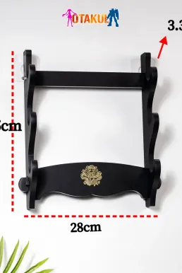 Giá Để Kiếm Treo Tường Tiêu Chuẩn 3 Tầng Hình Rồng