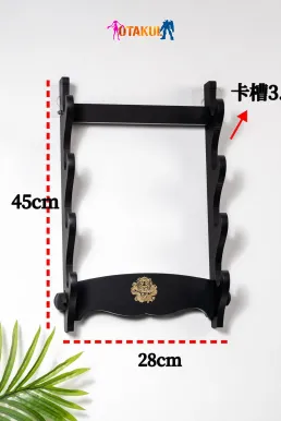 Giá Để Kiếm Treo Tường Tiêu Chuẩn 4 Tầng Hình Rồng