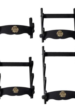 Giá Để Kiếm Treo Tường Tiêu Chuẩn 4 Tầng Hình Rồng