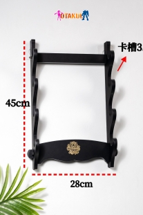 Giá Để Kiếm Treo Tường Tiêu Chuẩn 4 Tầng Hình Rồng