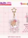 Móc Khóa Cardcaptor Sakura Chibi Đồng Phục - Kỷ Vật Phép Thuật Trong Tầm Tay