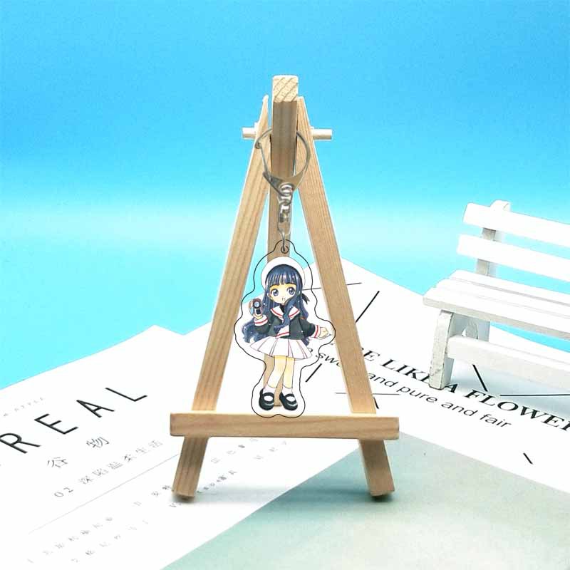 Móc Khóa Cardcaptor Sakura Chibi Đồng Phục - Kỷ Vật Phép Thuật Trong Tầm Tay
