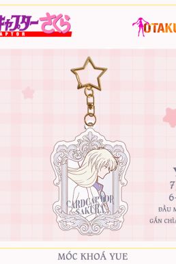 Móc Khóa Cardcaptor Sakura Chibi Hồng - Kỷ Vật Phép Thuật Trong Tầm Tay