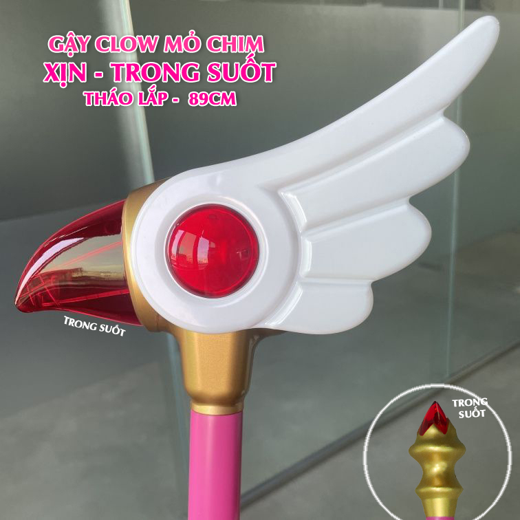 Gậy Sakura Mỏ Chim Trong Xịn 85Cm