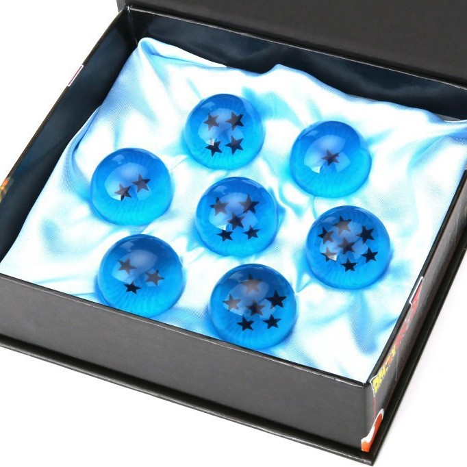 Bộ 7 Viên Ngọc Rồng 4,3Cm Xanh (Có Hộp) - Dragon Ball