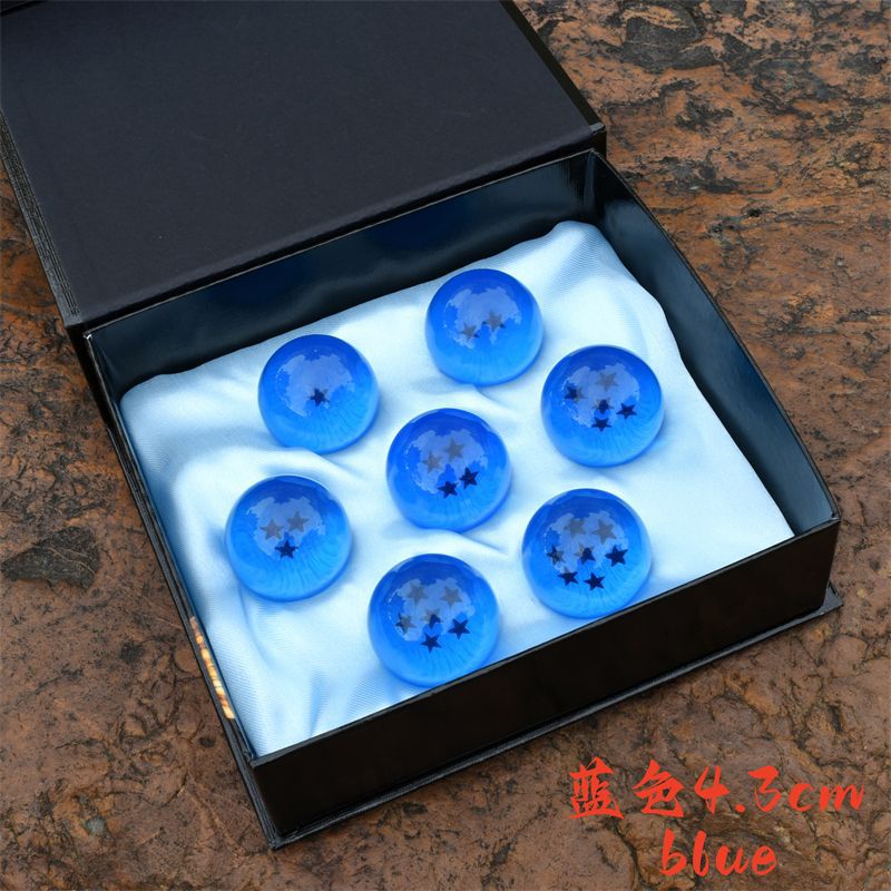 Bộ 7 Viên Ngọc Rồng 5,7Cm Xanh (Có Hộp) - Dragon Ball