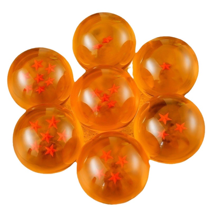 Bộ 7 Viên Ngọc Rồng 3,5Cm (Không Hộp) - Dragon Ball