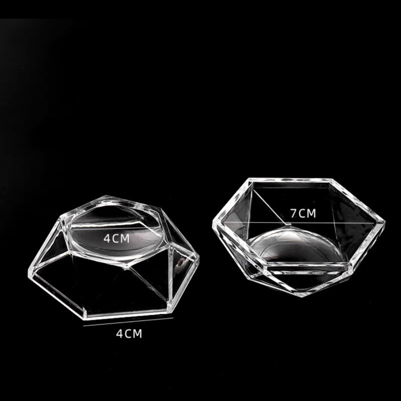 Đế Nhựa Trưng Bày Vật Phẩm - Chất Liệu Nhựa PVC Cao Cấp Trong Suốt - Loại Trung