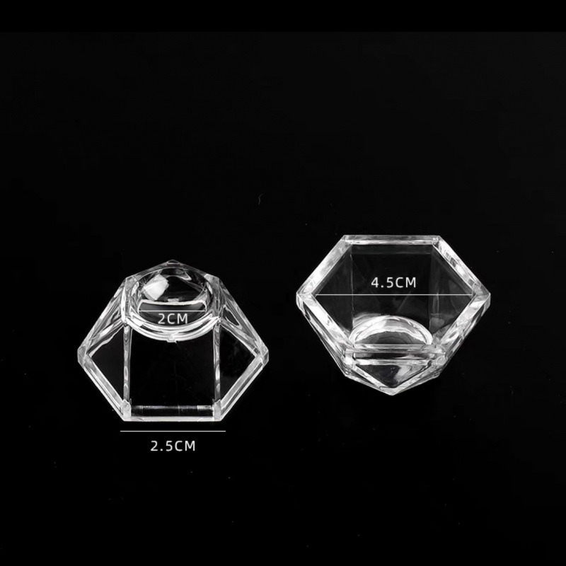 Đế Nhựa Trưng Bày Vật Phẩm - Chất Liệu Nhựa PVC Cao Cấp Trong Suốt - Loại Trung