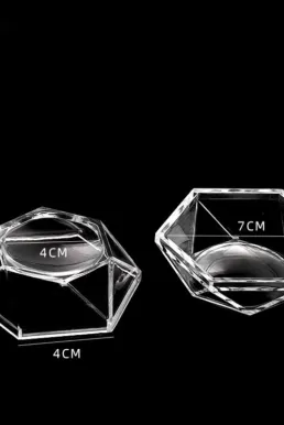 Đế Nhựa Trưng Bày Vật Phẩm - Chất Liệu Nhựa PVC Cao Cấp Trong Suốt - Loại Lớn