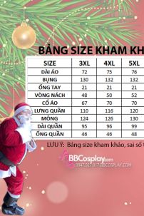 Thắt Lưng Đen Santa Claus - Thắt Lưng Ông Già Noel 6 X120Cm
