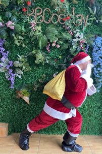 Thắt Lưng Đen Santa Claus - Thắt Lưng Ông Già Noel 6 X120Cm