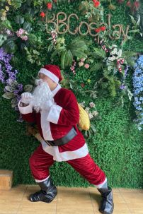 Thắt Lưng Đen Santa Claus - Thắt Lưng Ông Già Noel 6 X120Cm