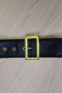 Thắt Lưng Đen Santa Claus - Thắt Lưng Ông Già Noel 6 X120Cm