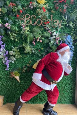 Thắt Lưng Đen Santa Claus - Thắt Lưng Ông Già Noel 6 X120Cm