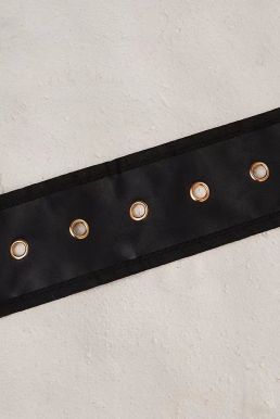 Thắt Lưng Đen Santa Claus - Thắt Lưng Ông Già Noel 6 X120Cm