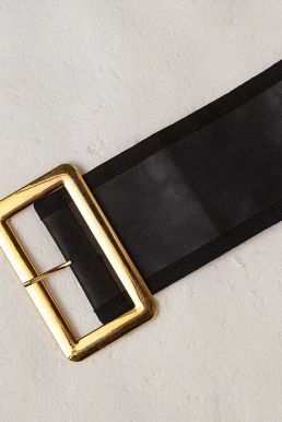 Thắt Lưng Đen Santa Claus - Thắt Lưng Ông Già Noel 6 X120Cm