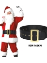 Thắt Lưng Đen Santa Claus - Thắt Lưng Ông Già Noel 6 X120Cm