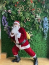 Thắt Lưng Đen Santa Claus - Thắt Lưng Ông Già Noel 6 X120Cm